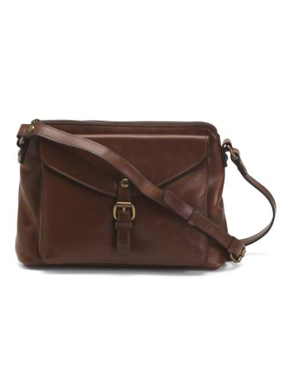 PATRICIA NASH Leather Avellino Medium Front Pocket Crossbody